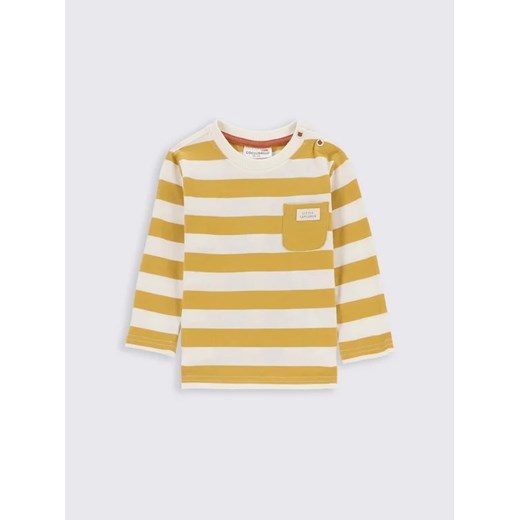 Coccodrillo Bluzka ZC2143101TRN Żółty Regular Fit ze sklepu MODIVO w kategorii T-shirty chłopięce - zdjęcie 168465460