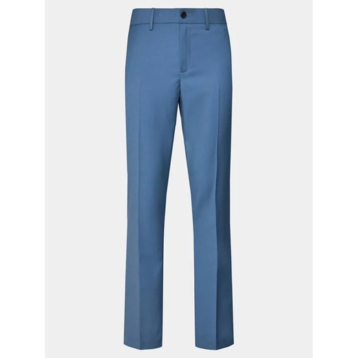 Sisley Spodnie materiałowe 4KI356Y89 Niebieski Slim Fit ze sklepu MODIVO w kategorii Spodnie męskie - zdjęcie 168466174