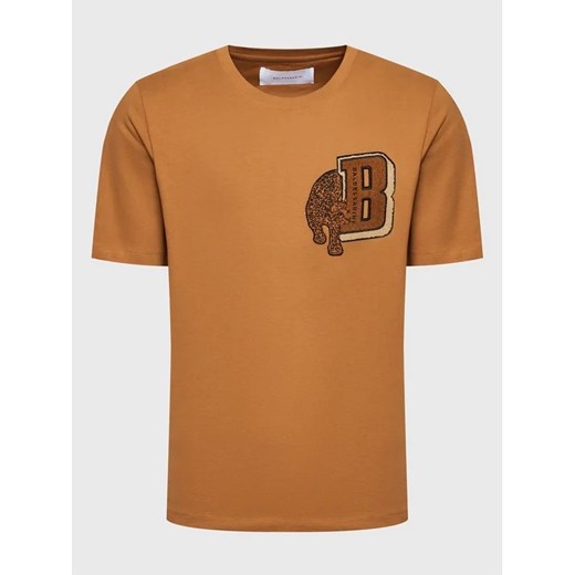 Baldessarini T-Shirt Tacko B4 20043/000/5081 Brązowy Contemporary Fit L promocja MODIVO