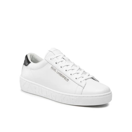 KARL LAGERFELD Sneakersy KL51019 Biały Karl Lagerfeld 42 promocja MODIVO