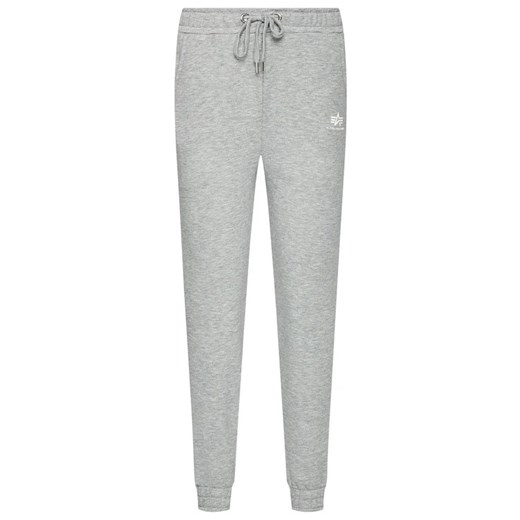 Alpha Industries Spodnie dresowe Basic 116051 Szary Regular Fit Alpha Industries L MODIVO okazja