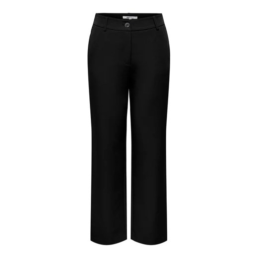 ONLY Spodnie materiałowe Lana 15267759 Czarny Straight Fit 42 okazyjna cena MODIVO