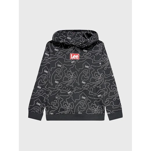 Lee Bluza LEE0054 Szary Regular Fit Lee 8_9Y wyprzedaż MODIVO