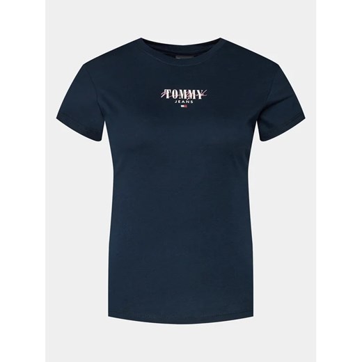 Bluzka damska Tommy Jeans z okrągłym dekoltem 