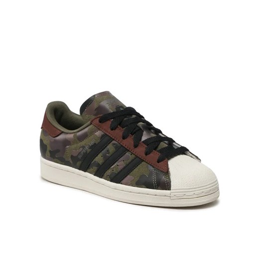 adidas Buty Superstar HQ8866 Khaki 42 okazyjna cena MODIVO