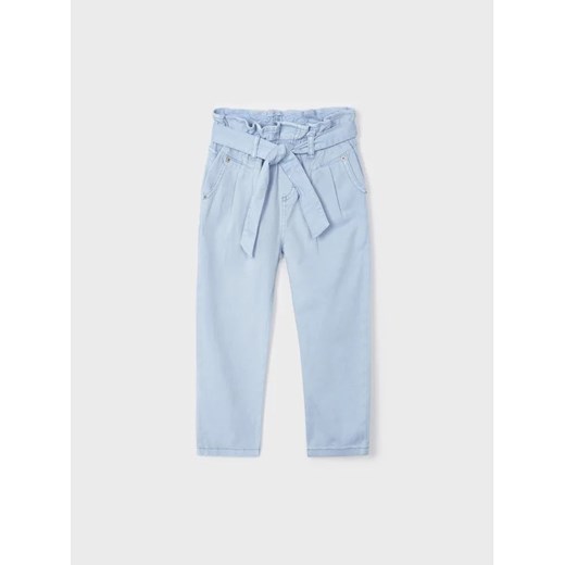 Mayoral Spodnie materiałowe 3502 Niebieski ze sklepu MODIVO w kategorii Spodnie dziewczęce - zdjęcie 168469534