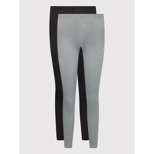 Brave Soul Komplet 2 par legginsów LTRJ-589SOUTH2P1 Kolorowy Slim Fit ze sklepu MODIVO w kategorii Spodnie damskie - zdjęcie 168470294