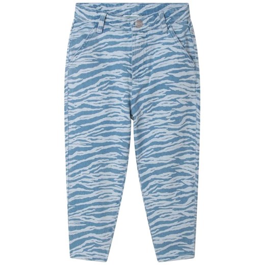 Kenzo Kids Jeansy K14235 S Niebieski Slim Fit ze sklepu MODIVO w kategorii Spodnie dziewczęce - zdjęcie 168470501