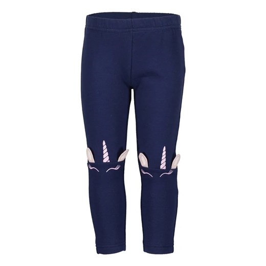 Blue Seven Legginsy 775137 X Granatowy Slim Fit ze sklepu MODIVO w kategorii Spodnie dziewczęce - zdjęcie 168470541