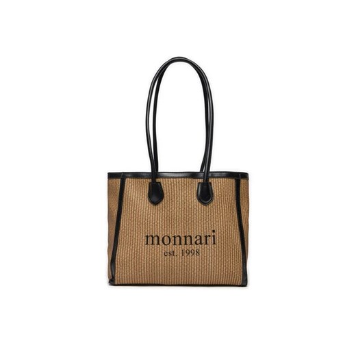 Monnari Torebka BAG0380-020 Beżowy ze sklepu MODIVO w kategorii Torby Shopper bag - zdjęcie 168470904