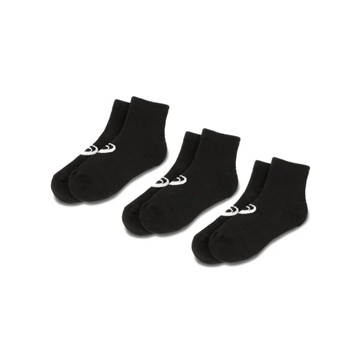 Asics Zestaw 3 par niskich skarpet unisex 3PPK Quarter Sock 155205 Czarny ze sklepu MODIVO w kategorii Skarpetki damskie - zdjęcie 168471032