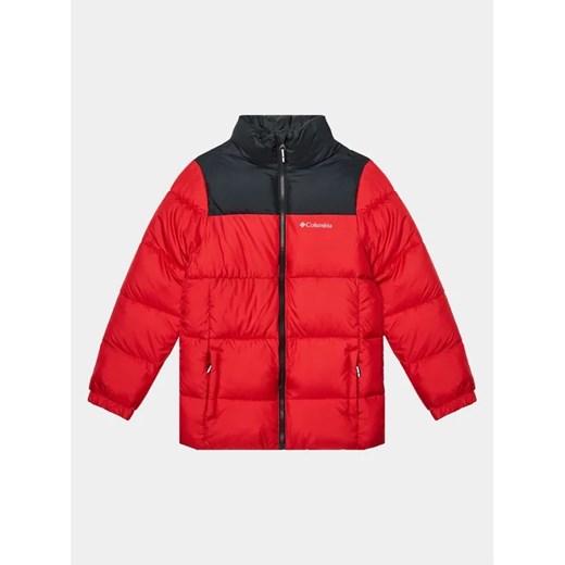 Columbia Kurtka puchowa Puffect™ Jacket Czerwony Regular Fit ze sklepu MODIVO w kategorii Kurtki chłopięce - zdjęcie 168471853