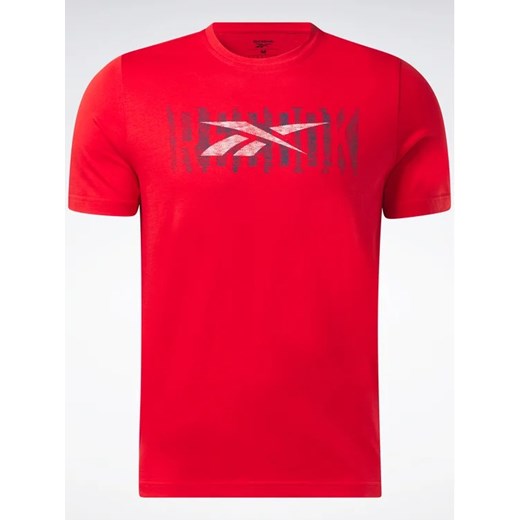 Reebok T-Shirt Reebok Graphic Series T-Shirt HS4883 Czerwony Regular Fit Reebok S wyprzedaż MODIVO