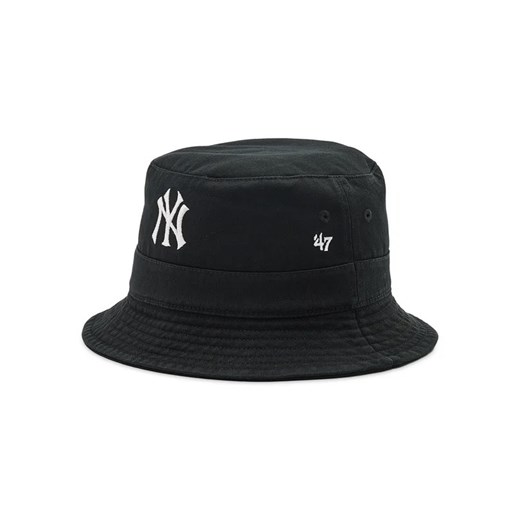 47 Brand Kapelusz Bucket New York Yankees B-BKT17GWF-BKF Czarny ze sklepu MODIVO w kategorii Kapelusze męskie - zdjęcie 168472261