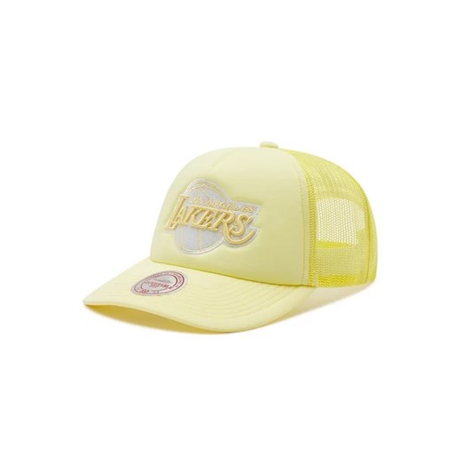 Mitchell & Ness Czapka z daszkiem NBA Lakers 5HSSLD21131 Żółty Mitchell & Ness uniwersalny promocja MODIVO