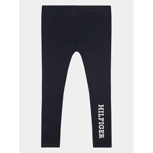 Tommy Hilfiger Legginsy KG0KG07410 D Granatowy Slim Fit Tommy Hilfiger 16Y MODIVO okazyjna cena