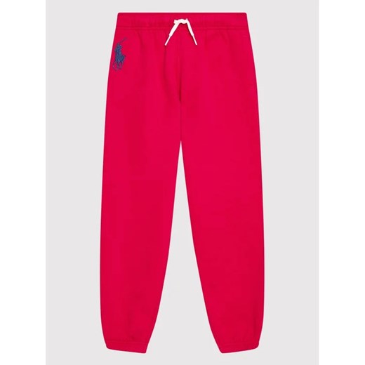 Polo Ralph Lauren Spodnie dresowe Boston 312854719004 Różowy Regular Fit Polo Ralph Lauren 6_5Y okazja MODIVO