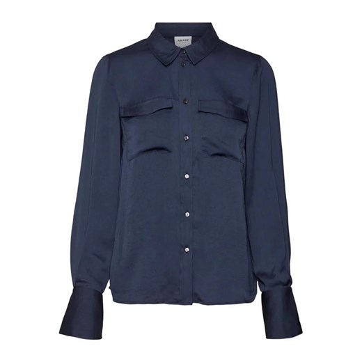 Vero Moda Koszula Sunny 10260627 Granatowy Regular Fit Vero Moda XS okazyjna cena MODIVO