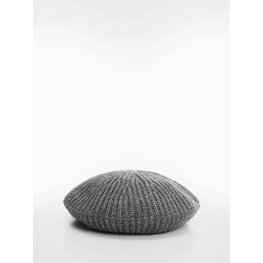 Mango Beret Bonnet 57055790 Szary Mango uniwersalny MODIVO
