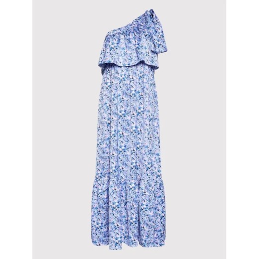 YAS Sukienka letnia Pulana 26026497 Fioletowy Relaxed Fit Yas S MODIVO