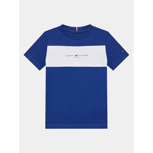 Tommy Hilfiger T-Shirt KB0KB08374 D Niebieski Regular Fit ze sklepu MODIVO w kategorii T-shirty chłopięce - zdjęcie 168474382