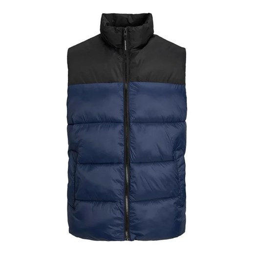 Jack&Jones Kamizelka 12235861 Granatowy Regular Fit ze sklepu MODIVO w kategorii Kamizelki męskie - zdjęcie 168475052