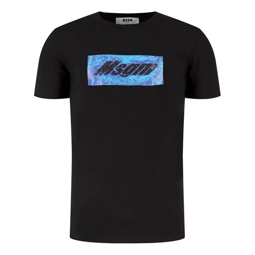 MSGM T-Shirt 2840MM230 207098 Czarny Regular Fit S MODIVO promocja
