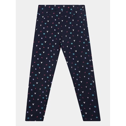 OVS Spodnie materiałowe 1822159 Granatowy Regular Fit ze sklepu MODIVO w kategorii Spodnie dziewczęce - zdjęcie 168475161