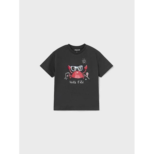 Mayoral T-Shirt 1026 Szary Regular Fit ze sklepu MODIVO w kategorii Koszulki niemowlęce - zdjęcie 168475342