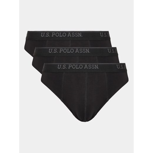 U.S. Polo Assn. Komplet 3 par slipów 83057 Czarny M MODIVO