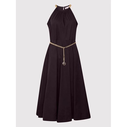 MICHAEL Michael Kors Sukienka codzienna MU2814EF4C Czarny Regular Fit Michael Michael Kors M okazyjna cena MODIVO