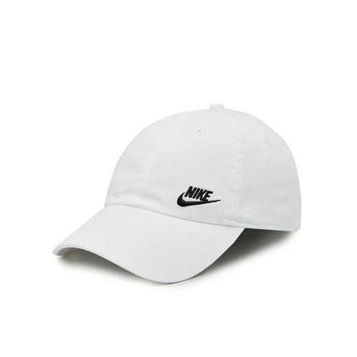 Nike Czapka z daszkiem AO8662-101 Biały ze sklepu MODIVO w kategorii Czapki z daszkiem damskie - zdjęcie 168476871