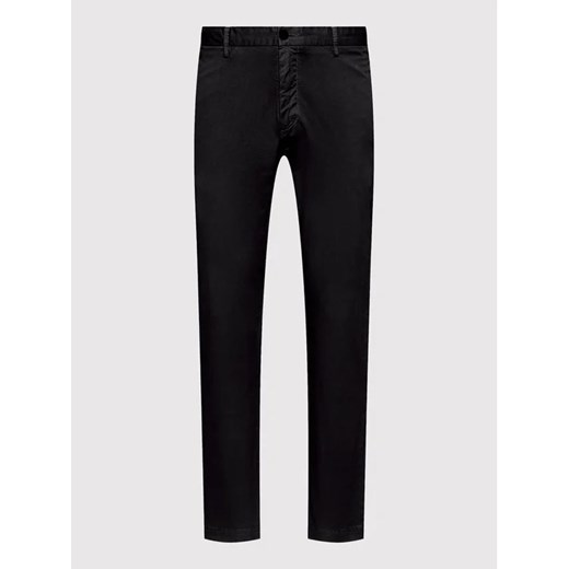 Hugo Spodnie materiałowe David204d 50437976 Czarny Slim Fit 33_32 okazyjna cena MODIVO