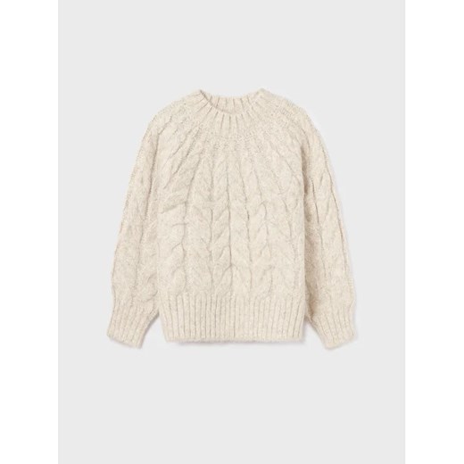 Mayoral Sweter 7.307 Beżowy Regular Fit Mayoral 16Y okazyjna cena MODIVO