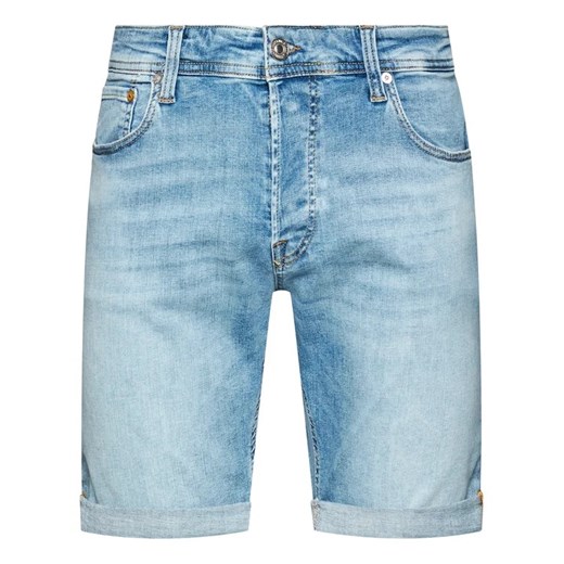 Jack&Jones Szorty jeansowe Rick 12171897 Niebieski Regular Fit S MODIVO promocja