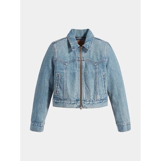 Levi's® Kurtka jeansowa A6048-0002 Niebieski Regular Fit XS okazyjna cena MODIVO