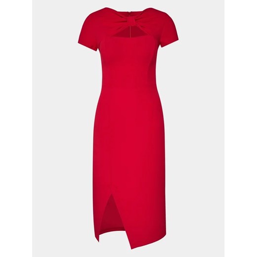 Rinascimento Sukienka koktajlowa CFC0115348003 Różowy Slim Fit Rinascimento M okazja MODIVO