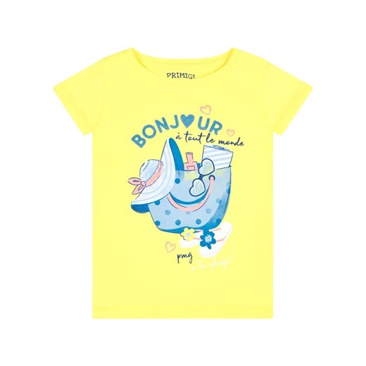 Primigi T-Shirt St Tropez Memories 45222503 Żółty Regular Fit Primigi 7 MODIVO
