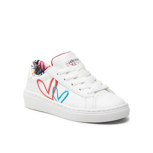 Skechers Sneakersy Whole Heart 314973L/WMLT Biały Skechers 30 promocyjna cena MODIVO
