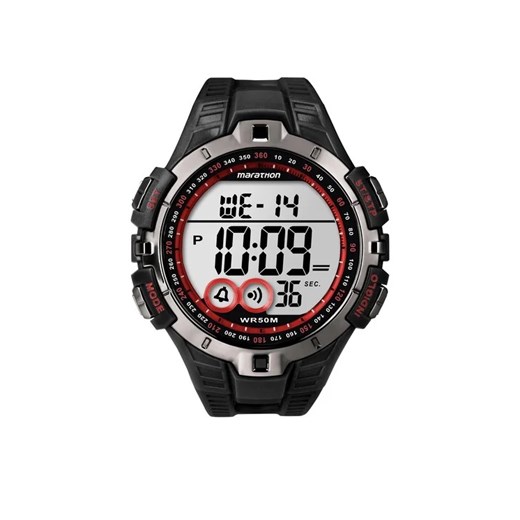 Timex Zegarek Marathon T5K423 Szary uniwersalny MODIVO