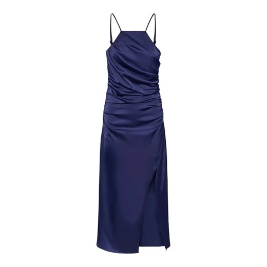 YAS Sukienka koktajlowa 26031521 Granatowy Regular Fit Yas XL wyprzedaż MODIVO