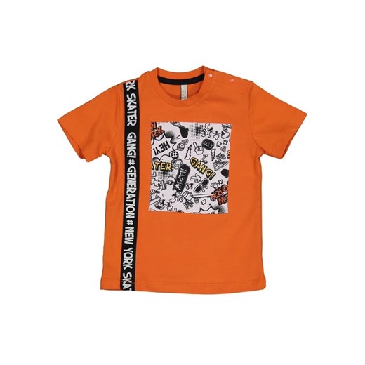 Birba Trybeyond T-Shirt 999 64001 00 D Pomarańczowy Regular Fit ze sklepu MODIVO w kategorii T-shirty chłopięce - zdjęcie 168482514