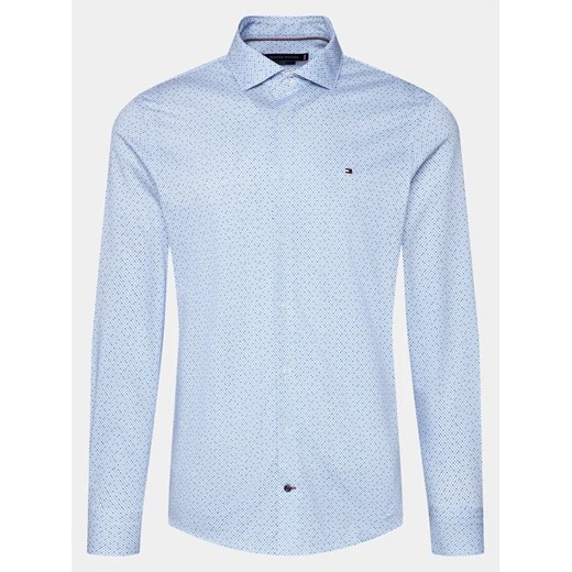 Tommy Hilfiger Koszula MW0MW33826 Niebieski Slim Fit Tommy Hilfiger 39_R MODIVO