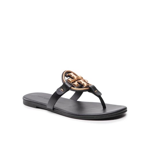 Tory Burch Japonki Metal Miller 136593 Czarny Tory Burch 35_5 MODIVO wyprzedaż