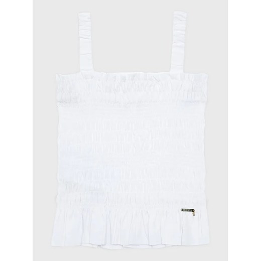 Guess Top J3GH04 WFBN0 Biały Regular Fit ze sklepu MODIVO w kategorii Bluzki dziewczęce - zdjęcie 168483030