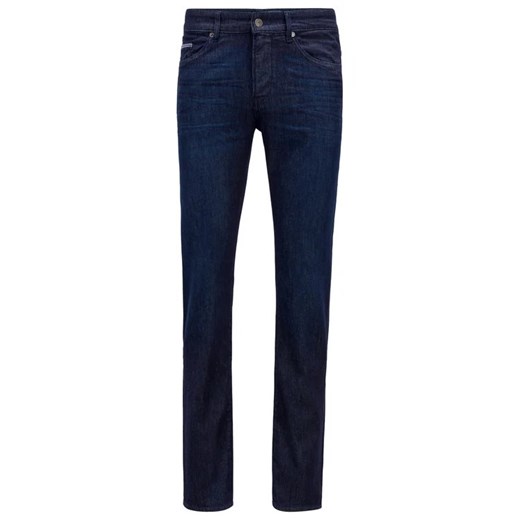 Boss Jeansy Delaware3-1 50449701 Granatowy Slim Fit 34_32 okazyjna cena MODIVO