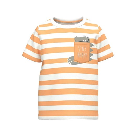 NAME IT T-Shirt 13217047 Pomarańczowy Regular Fit ze sklepu MODIVO w kategorii T-shirty chłopięce - zdjęcie 168483242