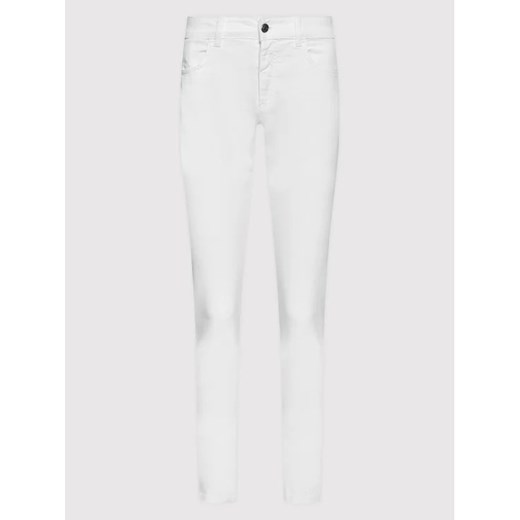 Sisley Jeansy 4ZQSLE007 Biały Slim Fit Sisley 26 promocyjna cena MODIVO
