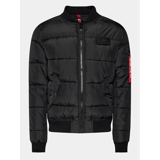 Alpha Industries Kurtka puchowa Ma-1 Puffer Bomber 138116 Czarny Regular Fit Alpha Industries XL promocyjna cena MODIVO