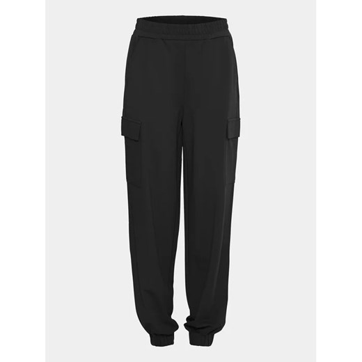 Fransa Spodnie materiałowe 20612726 Czarny Regular Fit XL promocja MODIVO